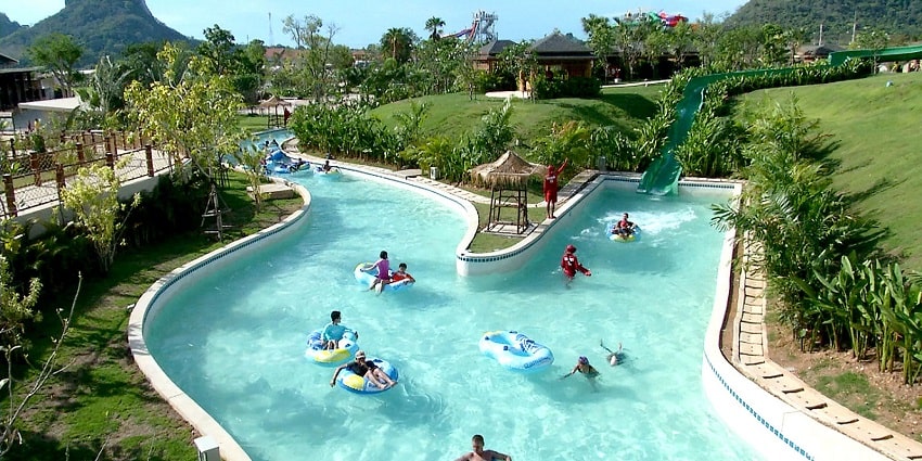 Water rides in Adventure Park Kollam