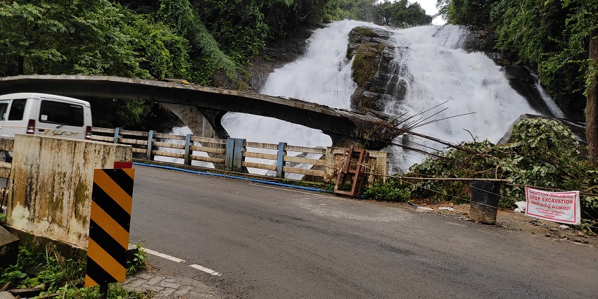 The picturesque Charpa Falls are among the best places to visit in Chalakudy, Kerala.