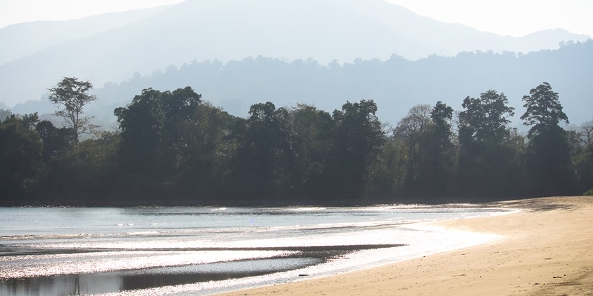 Saddle Peak is the highest point in the Andaman Islands, home to a national park.