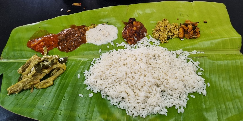 Sadya isn't just a meal; it's a celebration of Kerala's food customs, tastes, and textures.