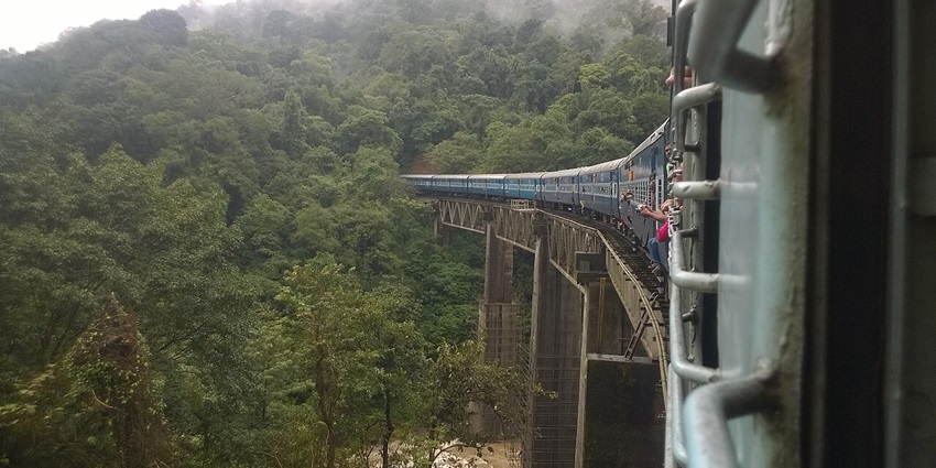 A breathtaking view of Sakleshpur, which is known as the "Switzerland of Karnataka.