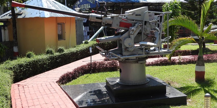 Samudrika Naval Marine Museum, one of the most famous museums in Port Blair, Andaman.
