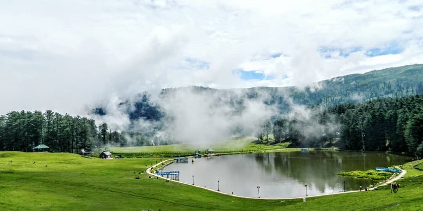 Explore one of the top places to visit near Katra, the picturesque Sanasar Lake