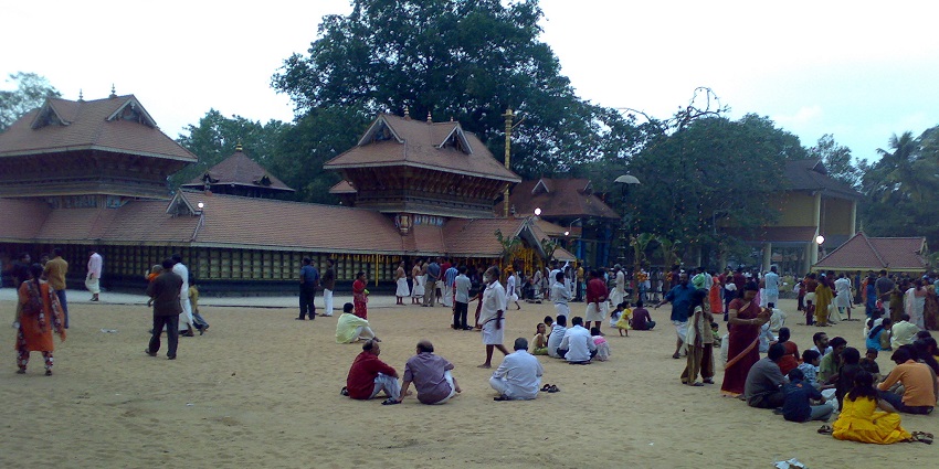 Sarkara Devi Temple is related to the worship of Goddess Bhadrakali, emphasising the divine feminine energy.