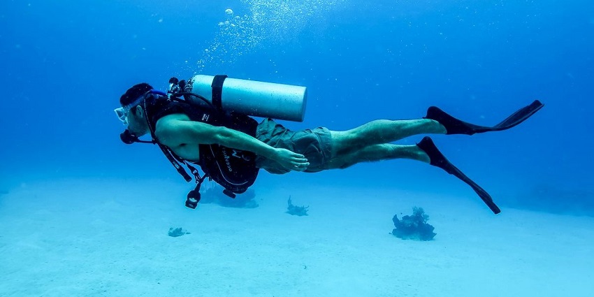 Exploring underwater is one of the best things to do in Dubai with family for adventurers.
