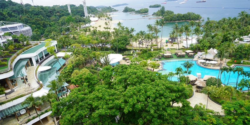 Sentosa Beach is one of the best beaches in Singapore for all travellers to explore.