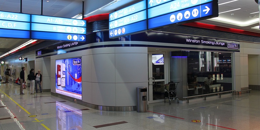 Snap from interior of Dubai International Airport - Things to do in Dubai Airport