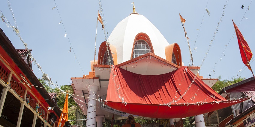 Sharika Devi, Srinagar temple perched on Hari Parbat Hill with beautiful city views