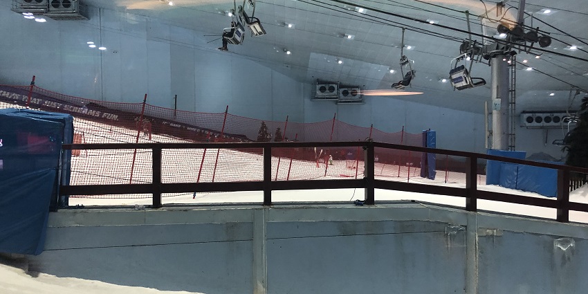 Snap of inside of the Ski Dubai - Adventure Parks in Dubai, UAE