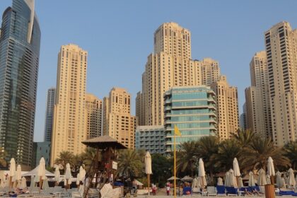 Al Sufouh beach offers picturesque views of the skyline, it is one of the best beaches in Dubai