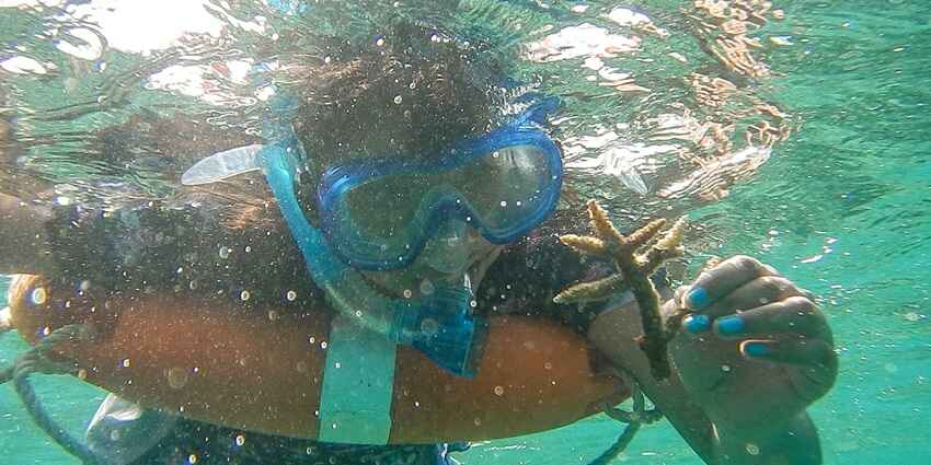 Snorkelling in Port Blair is a popular activity where you can experience marine diversity