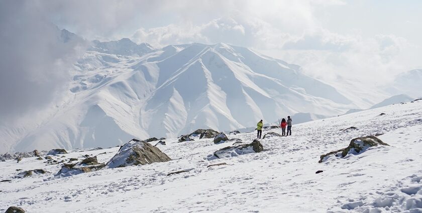 Places to visit in Kashmir in April look magical when covered in layers of pristine snow.