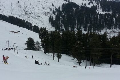 View of Patnitop Hills, one of the best places to visit in Patnitop, Jammu and Kashmir.