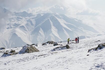 Trekking through the lush meadows and mountain peaks in Kashmir is a unique experience.