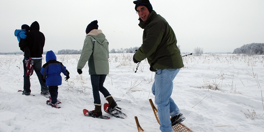 Snowshoeing is one the best and unique activities to enjoy amidst the Himalayan region.