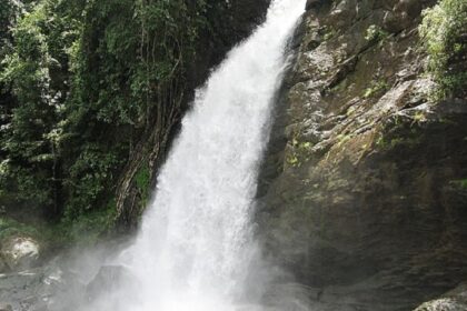 A beautiful waterfall situated in Kerala