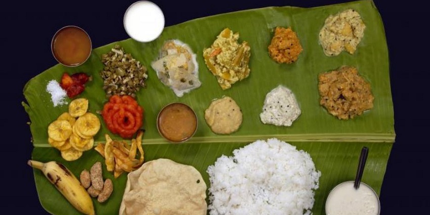 A view of a South Indian food platter which is a culinary delight you can enjoy