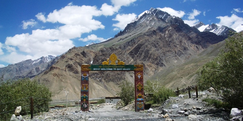 Spiti Valley in Ladakh is a perfect place to visit in August in India for trekkers.
