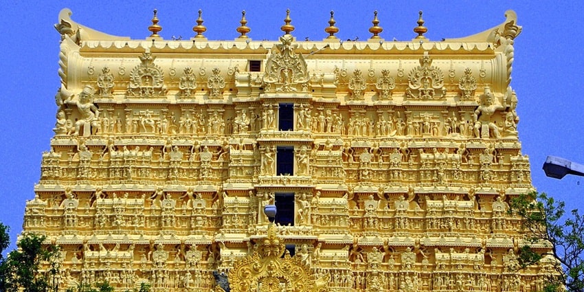 Padmanabhaswamy Temple- one of the most historic places to visit in Trivandrum with family