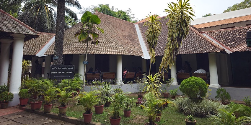 The iconic Sri Chitra art Galley best places to visit near Trivandrum within 100 Km