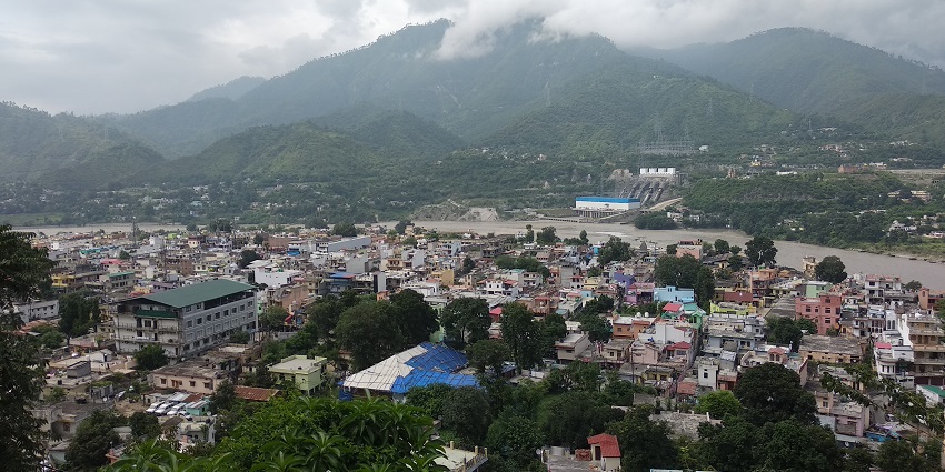 The view of Srinagar - one of the best Srinagar Temple you can visit is Durga Nag Mandir