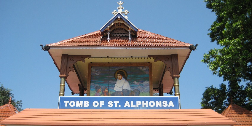 I age of the tomb of Saint Alphonsa Muttathupadathu Bharananganam, Kottayam District, Kerala
