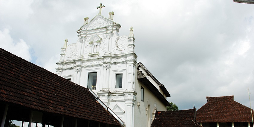 Beautiful Snap of St. Mary’s Church which is one of the best places to visit in Kumarakom