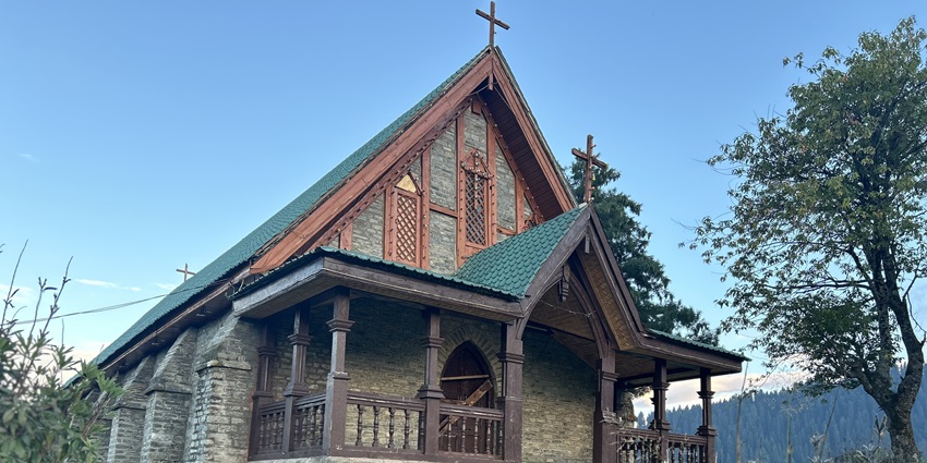 The St. Mary’s Church is one of the best places to visit in Jammu and Kashmir in September