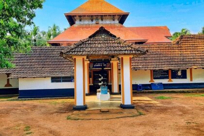 Witness the stunning arhcitecture of Sukapuram Dakshinamurthy Temple in Vellarapally.