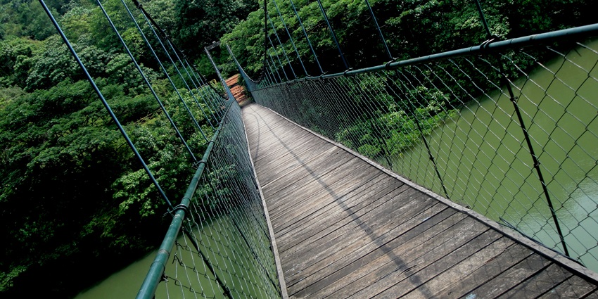 One of the picturesque places to visit in Thenmala, this bridge renders a scenic view to the tourists.