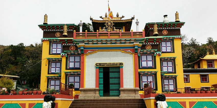 Tashi Jong Monastery is one of the best places to visit in Bir, Himachal Pradesh.