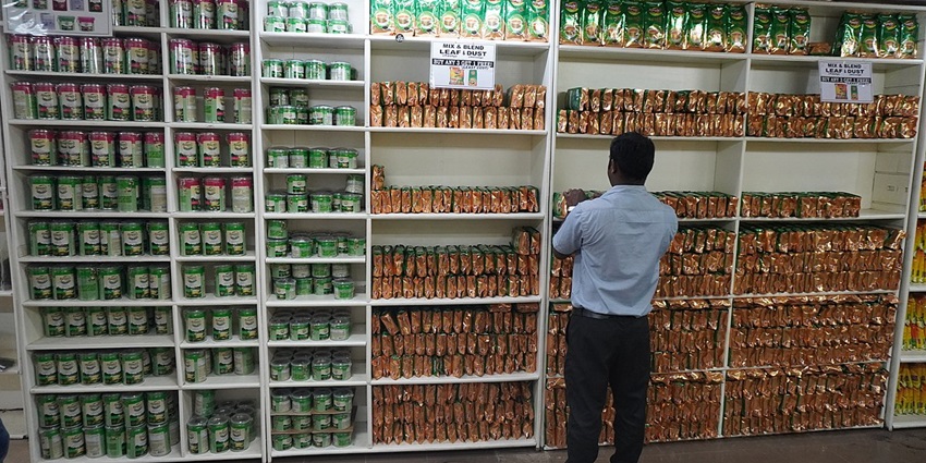 Aranya Naturals has a variety of spices, tea and coffee packets, seeds and more