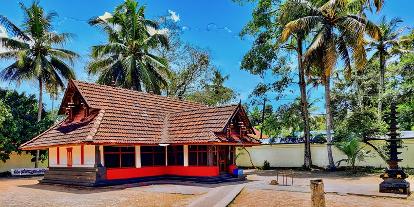 Explore the intricate architecture of Trichambaram Temple in Taliparamaba, Kerala.