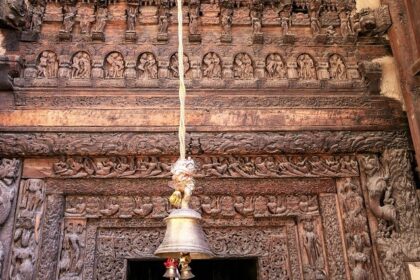 Pray at one of the serene temples in Himachal Pradesh, India for a unique experience.