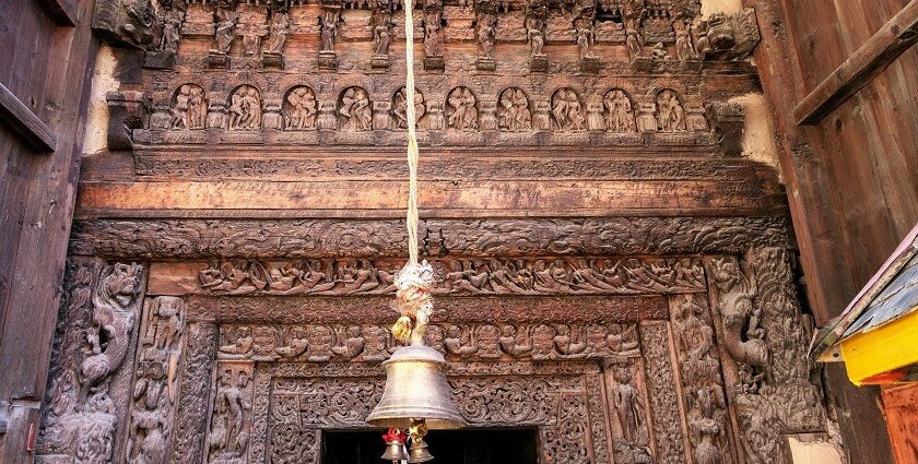 Pray at one of the serene temples in Himachal Pradesh, India for a unique experience.