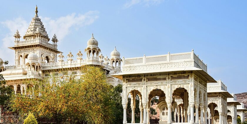 Jaswant Thada is one of the best places to visit in India for a cultural journey down time