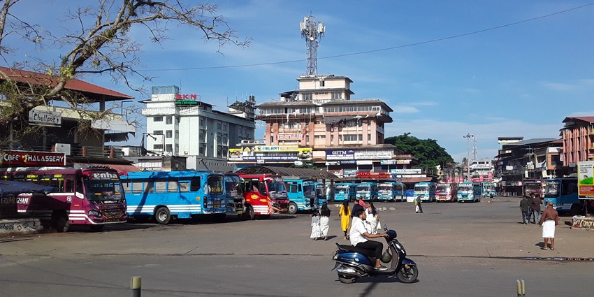 View of Thalassery in Kannur district featuring coastal scenery and historic architecture
