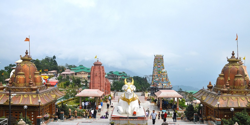 The Char Dham Temple of Sikkim, your spiritual insight spot in the places to visit in Sikkim