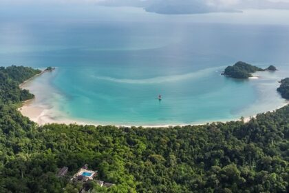 The Datai Langkawi nestled among lush tropical forest - places to visit in Langkawi