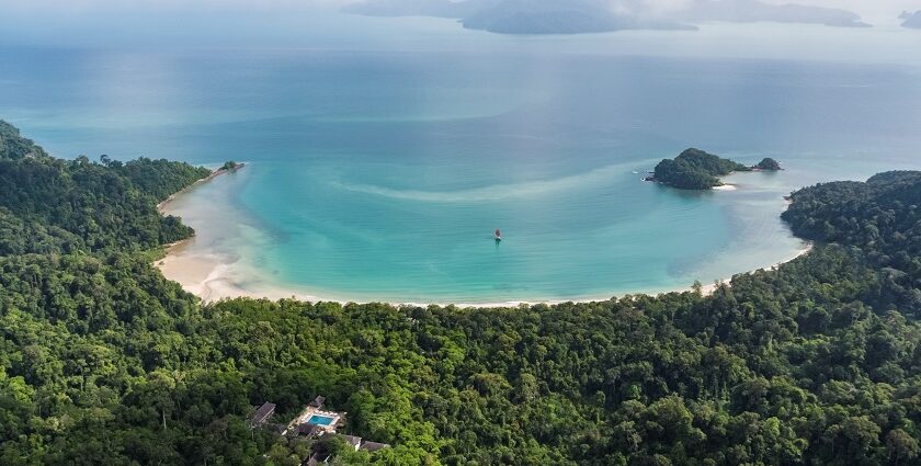 The Datai Langkawi nestled among lush tropical forest - places to visit in Langkawi