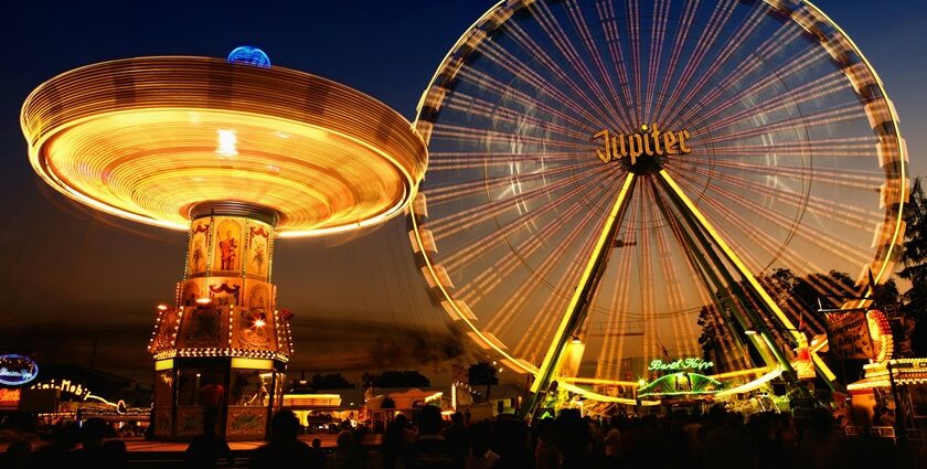 The stunning theme park explore the enthralling rides and other activities