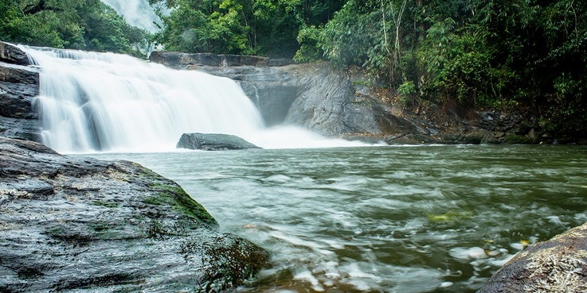 Thommankuthu Waterfalls, with sheer beauty and charm, is one of the best spots to visit and relax.