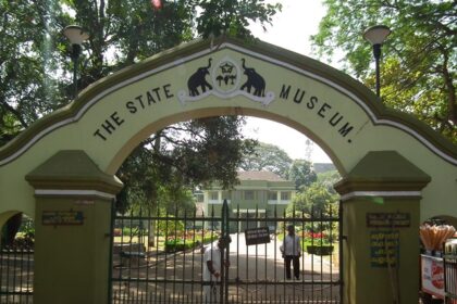 A snap from the Thrissur Zoological Park Wildlife Conservation & Research Centre, Kerala.