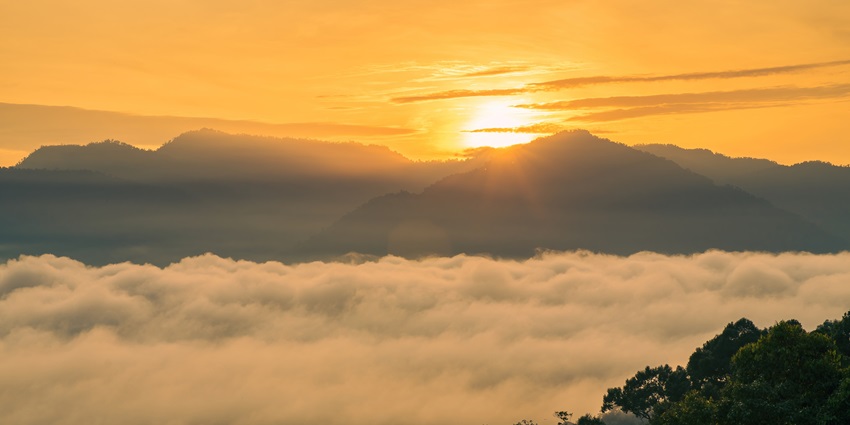 Lush mountain with dense forests and scenic landscapes - places to visit near Kuala Lumpur