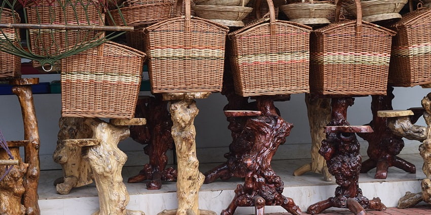 Tribal Craft Village has products made by indigenous tribes , attracting tourists and locals alike.