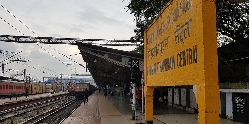 Way to the Wax museum is very convenient from the central railway station of Trivandrum