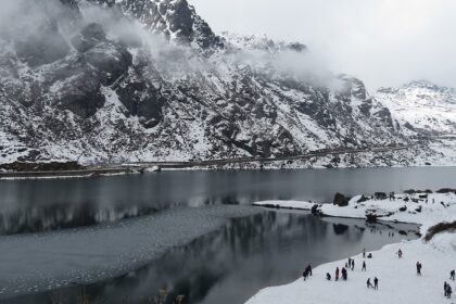 Relax near the mesmerising Tsomgo Lake, one of the tourist attractions in Gangtok.