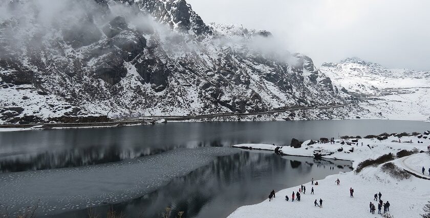 Relax near the mesmerising Tsomgo Lake, one of the tourist attractions in Gangtok.