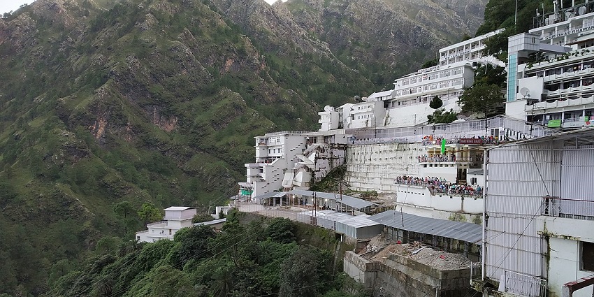 Vaishno Devi Mandir, the renowned shrine in Katra, attracts devotees all over the world.