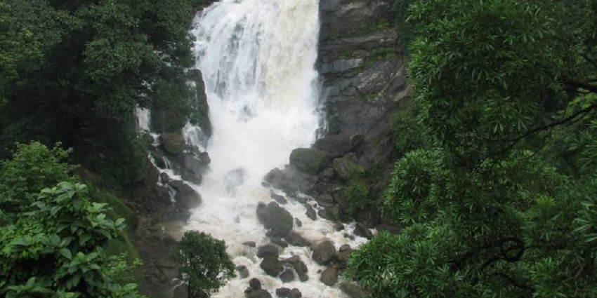 View of the waterfall